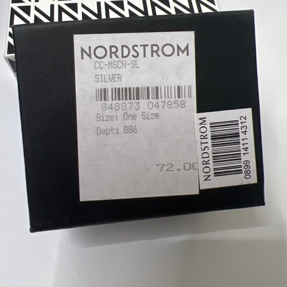 Cufflinks Inc Music Notes Cufflinks Silver Metal Cufflinks - Picture 5 of 6